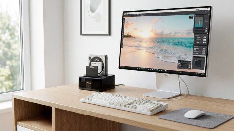 Stacja dokująca dysków HDD/ SSD USB 3.0 Rebel