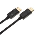 KABEL DISPLAYPORT Y-C607BK 4K @ 60 Hz, 1.5 m UNITEK