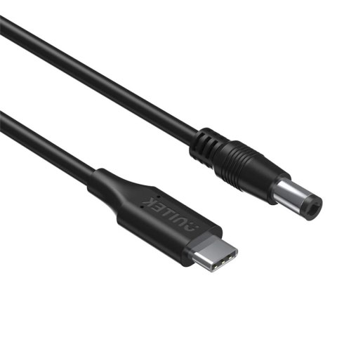 KABEL ZASILAJĄCY C14116BK-1.8M DC JACK 5.5 X 2.5 MM / USB-C 1.8 m UNITEK