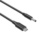 KABEL ZASILAJĄCY C14120BK-1.8M DC Jack 4.5 x 3.0 / USB-C 1.8 m UNITEK