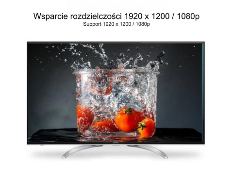 KONWERTER HDMI NA VGA Y-6333 + AUDIO UNITEK