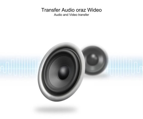 KONWERTER HDMI NA VGA Y-6333 + AUDIO UNITEK