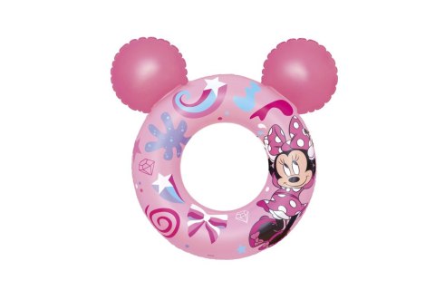 Koło Do Pływania z Uszami Myszka Minnie 74 cm x 76 cm Bestway 9102N