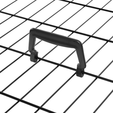 Metalowa klatka dla psa, kojec, rozmiar M 61x46x51 cm , REBEL ANIMALS