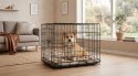 Metalowa klatka dla psa, kojec, rozmiar M 61x46x51 cm , REBEL ANIMALS