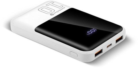 Powerbank everActive Energy Bank EB-10Q 10000 mAh 22,5 W 2x USB-A USB-C biały