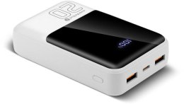 Powerbank everActive Energy Bank EB-20Q 20000 mAh 22,5 W 2x USB-A USB-C biały