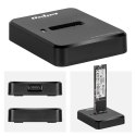 Stacja dokująca dysków NVME M2 (Mkey+ B+Mkey) USB typu C aluminiowa Rebel