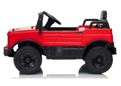 Auto Na Akumulator Mercedes Unimog HM7588 6V4Ah Czerwony