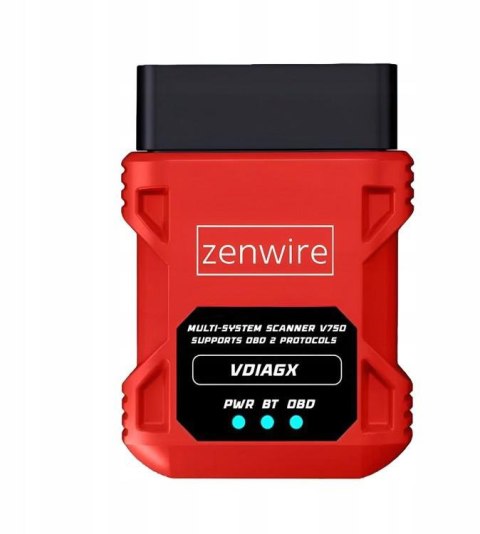 Interfejs Tester Skaner Diagnostyczny OBD2 ELM327 VDiagX V016 Zenwire