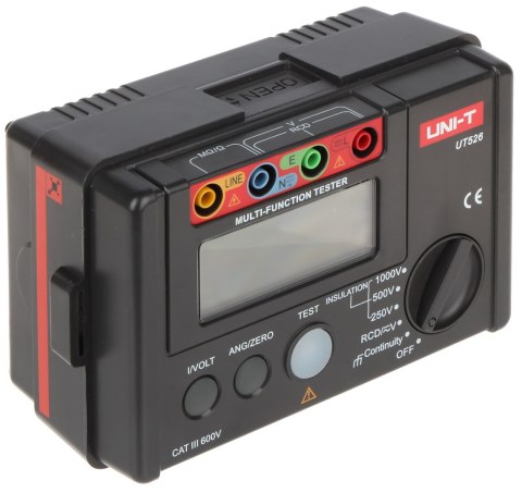 MIERNIK REZYSTANCJI IZOLACJI + TESTER RCD UT-526 UNI-T
