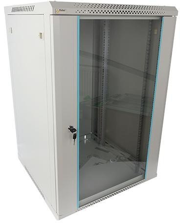 Szafa RACK Pulsar 18U / 19" wisząca do złożenia 600x600 szara