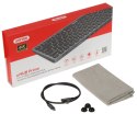 KLAWIATURA 9 W 1 D1092A Z HUBEM I CZYTNIKIEM KART SD QWERTY UNITEK