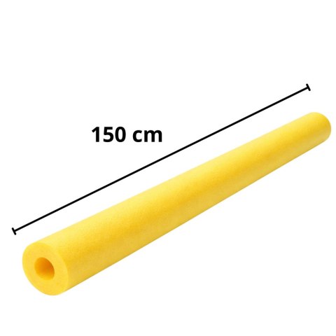 Makaron Piankowy Do Nauki Pływania Ćwiczeń Pianka Treningowa Żółty 150 cm