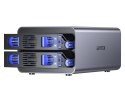 OBUDOWA DO DYSKÓW S1308A01-EU 2 X SATA 2.5 / 3.5 " 40 TB - 5 Gbps UNITEK