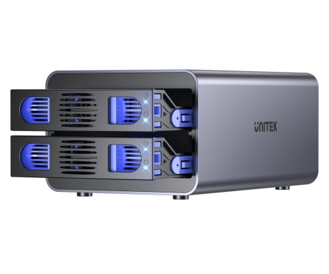 OBUDOWA RAID DO DYSKÓW S1308C01-EU 2 X SATA 2.5 / 3.5 " 40 TB - 10 Gbps UNITEK