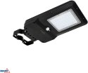 SOLARNA OPRAWA ULICZNA LED BEMKO SOLGER 20W 3000LM 3000/4000/6000K IP65 CZARNA CZ. PIR
