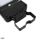 SOLARNA OPRAWA ULICZNA LED BEMKO SOLGER 20W 3000LM 3000/4000/6000K IP65 CZARNA CZ. PIR