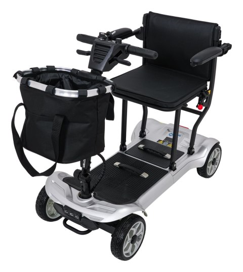 Skuter Elektryczny Czterokołowy dla Seniorów EasyGo Szary