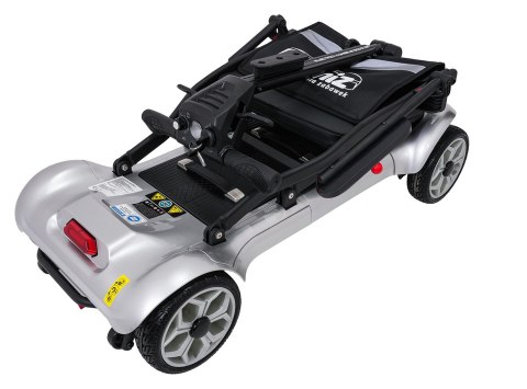 Skuter Elektryczny Czterokołowy dla Seniorów EasyGo Szary