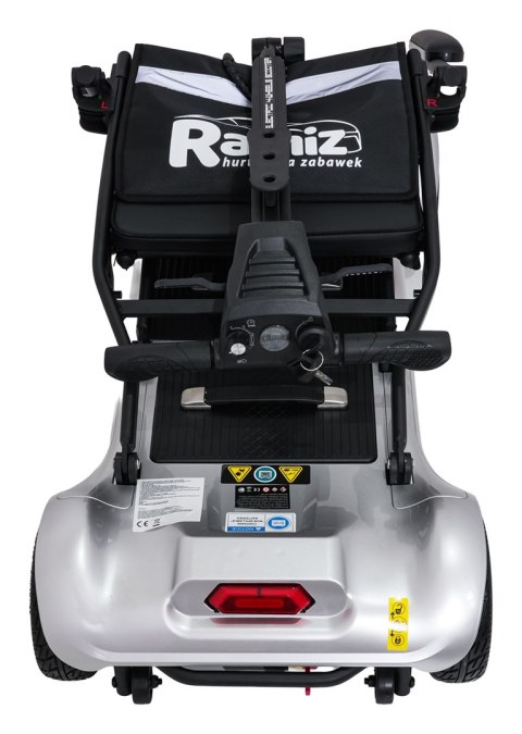 Skuter Elektryczny Czterokołowy dla Seniorów EasyGo Szary