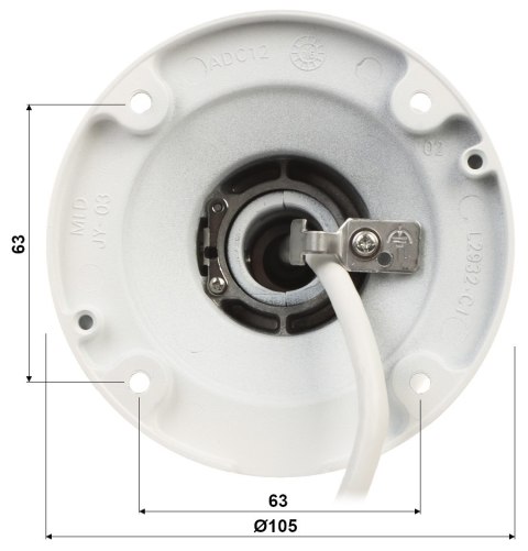 KAMERA IP DS-2CD2T43G2-4LI(4MM) Smart Hybrid Light AcuSense - 4 Mpx Hikvision