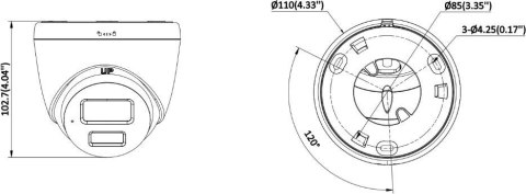 Kamera IP Hikvision DS-2CD1367G3-LIU(2.8mm)