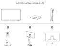 MONITOR HDMI, DP, USB-C, AUDIO, LM27-U401A 27 " - 4K UHD DAHUA