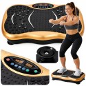Platforma Wibracyjna Fitness Do Ćwiczeń Treningu Bluetooth Głośniki
