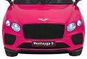 Pojazd Bentley Bentayga S Różowy