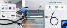 KARTA SIECIOWA C18148AGY01-5M USB-C/RJ-45 UNITEK