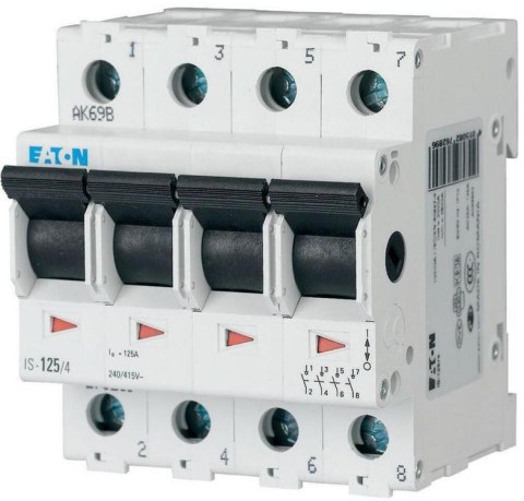 EATON ROZŁĄCZNIK IZOLACYJNY MODUŁOWY 100A 4Z 4P 4M 415V AC IS-100/4