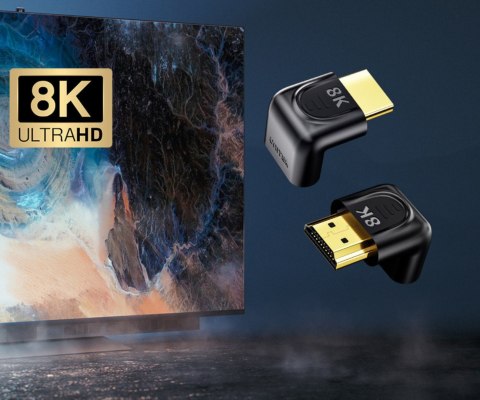 KOMPLET ADAPTERÓW KĄTOWYCH A1046ABK03 HDMI / HDMI UNITEK