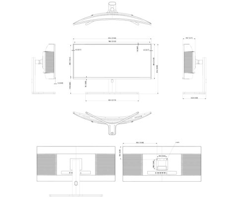 MONITOR GAMINGOWY LM34-E330CA 34 " 3440 X 1440 px 200 Hz DAHUA