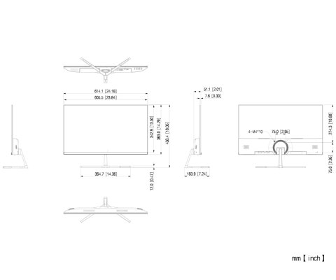 MONITOR HDMI, DP, AUDIO LM27-B221 27 " - Full HD 144 Hz DAHUA