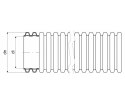 RURA KARBOWANA KF-09050/25M arot 25 m Ø 50 mm KOPOS