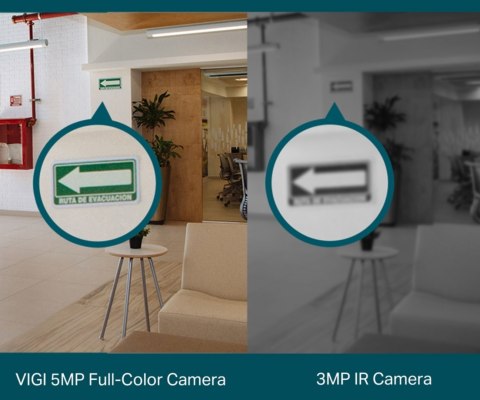 KAMERA IP VIGI-C450(2.8MM) Full-Color PoE - 5 Mpx 2.8 mm TP-LINK