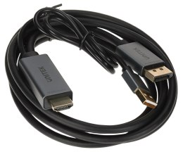 KONWERTER HDMI / DISPLAYPORT V1714AGY01 1.8 m, 4K UHD UNITEK