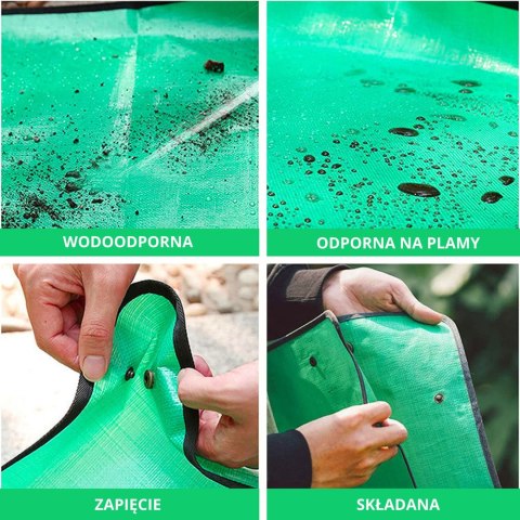 Mata Ogrodowa Podkładka Do Przesadzania Roślin I Kwiatów 100 x 80 cm