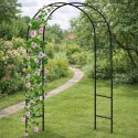 Pergola Ogrodowa Metalowa Na Rośliny Podpora Do Pnączy Łuk 240x140 cm
