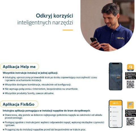 Zestaw Somfy Ixengo L 3S+ IO Standard Pack do 8m bram dwuskrzydłowych