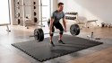 Mata ochronna pod sprzęt fitness i do ćwiczeń na siłowni, puzzle 60x60cm, zestaw 6 szt., REBEL ACTIVE