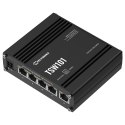 SWITCH PRZEMYSŁOWY POE TSW101 5-PORTOWY, 4 PoE Teltonika