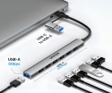 HUB USB 2.0 / 3.0 H1209AGY01 15 cm UNITEK