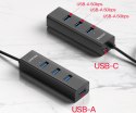 HUB USB 3.0 Y-3089V01 120 cm UNITEK