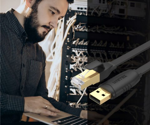 KABEL KONSOLOWY Y-SP02001B USB-A / RJ45 (RS-232) UNITEK