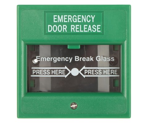 PRZYCISK AWARYJNEGO OTWIERANIA DRZWI DS-K7PEB(GREEN)