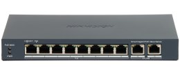 SWITCH POE DS-3E1510P-EI/M(B) 8-PORTOWY Hikvision