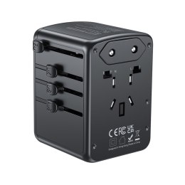 UNIWERSALNA PRZEJŚCIÓWKA SIECIOWA Z ZASILACZEM USB P1121ABK01 UNITEK