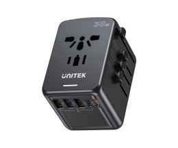 UNIWERSALNA PRZEJŚCIÓWKA SIECIOWA Z ZASILACZEM USB P1121ABK01 UNITEK